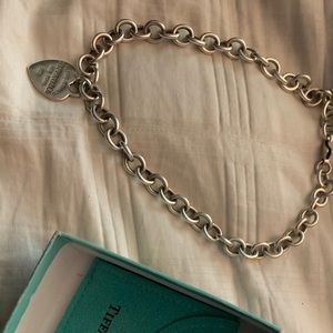 Tiffany & Co. choker charm necklace
